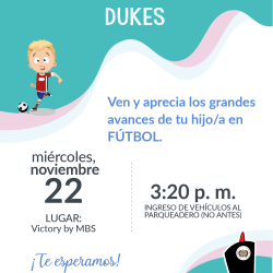 1er Ciclo Extraclases Fútbol Dukes