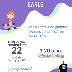 1er Ciclo Extraclases Natación Earls