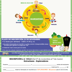 2do-Ciclo-de-Actividades-Marquesses