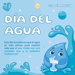 Dia del Agua Aviso Niños Esp